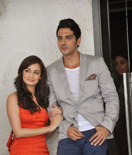 Zayed Khan and Dia Mirza turn producers!